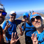Pico Las Espadas. El cuarto tresmil de la jornada (tercero para Gali)